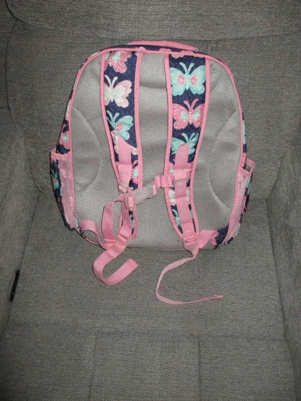 Pottery Barn Large Mackenzie butterflies backpack Monogram SOPHIE